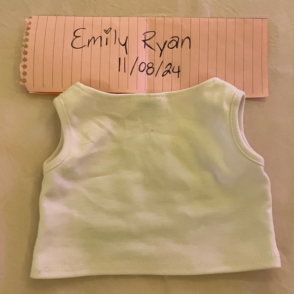 Build-A-Bear Workshop Camp Rock Final Jam Backstage Pass tank top 2010 - Picture 2 of 5